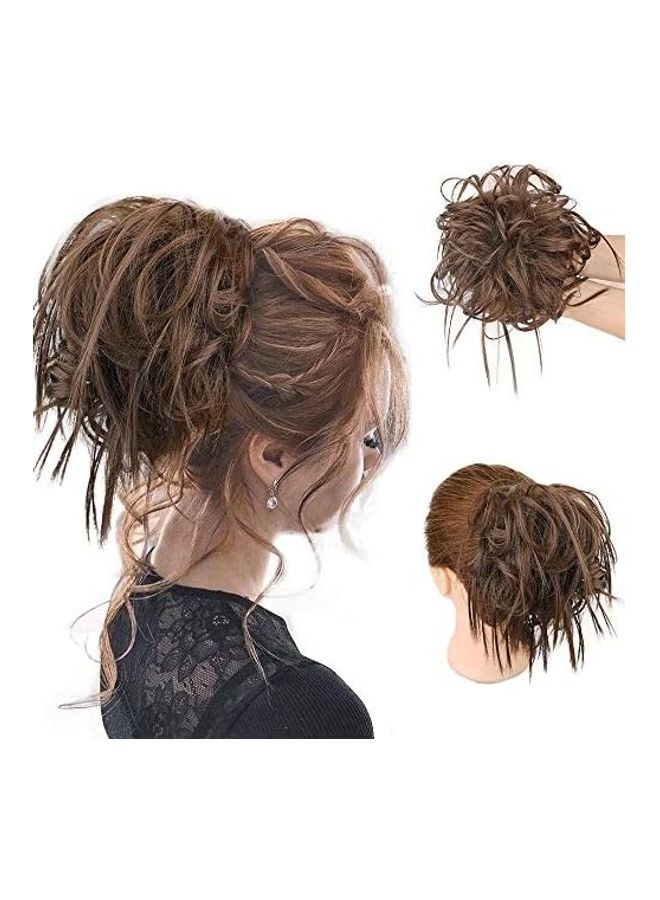 HMD Bun Hair Extension Brown 18inch