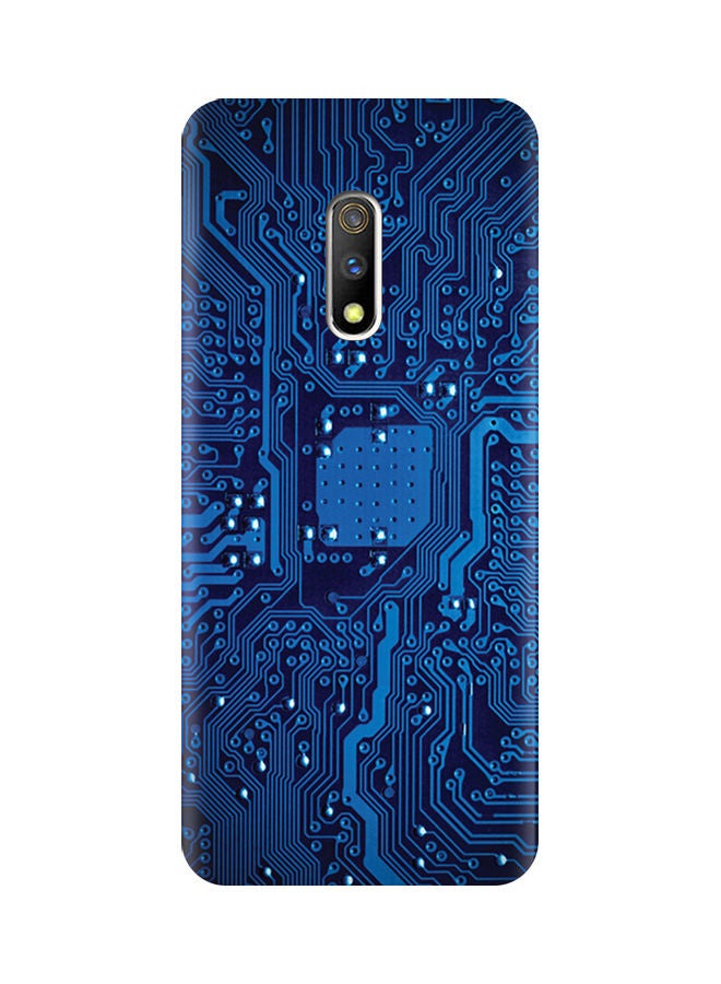 غطاء حماية واق مناسب لهاتف ريلمي X أزرق