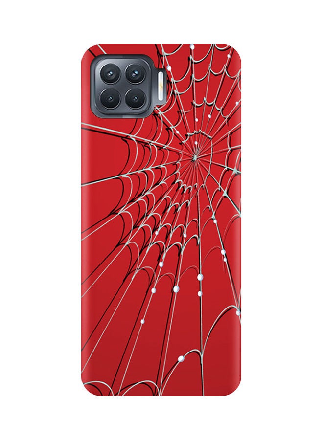 AMC DESIGN Protective Case Cover For Oppo A93 Red/White/Black - Image 1