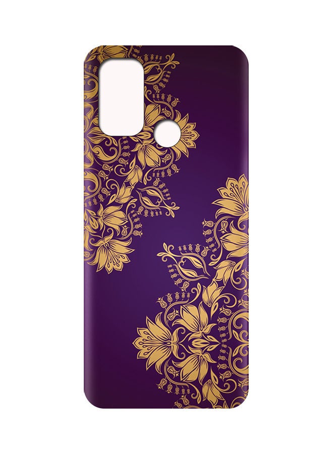 AMC DESIGN Protective Case Cover For Oppo A53 Purple/Grey - Image 2