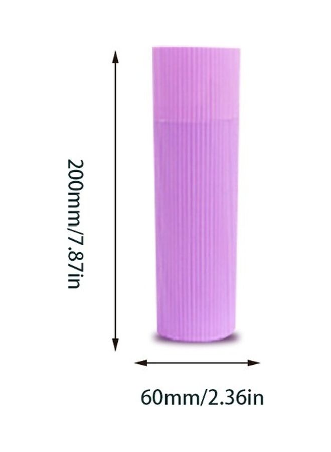 Portable Toothbrush Tube Box Purple 20x6cm - Image 2