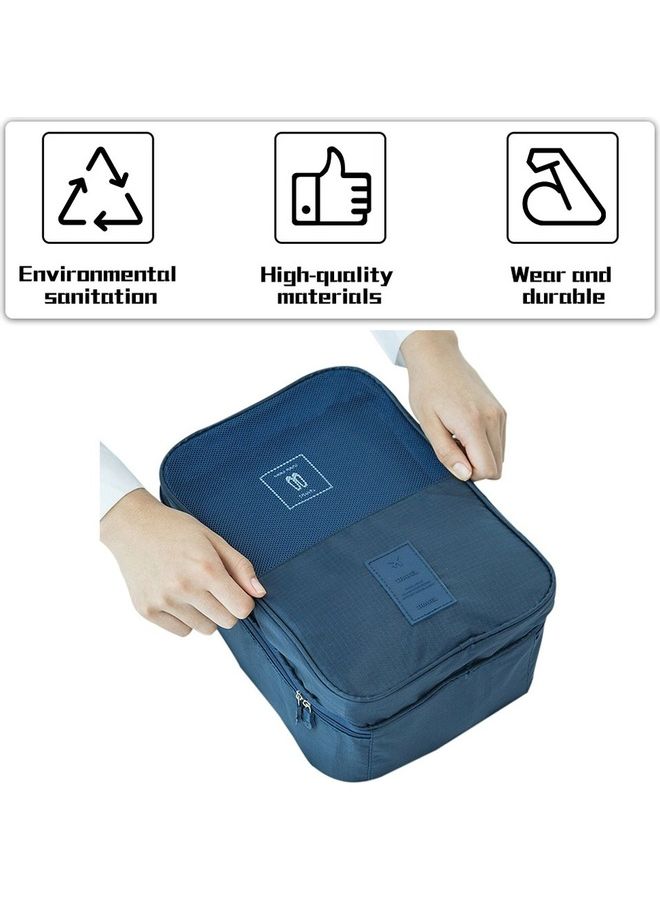 Travel Storage Shoe Bag Navy 22*14*30cm  - Image 1