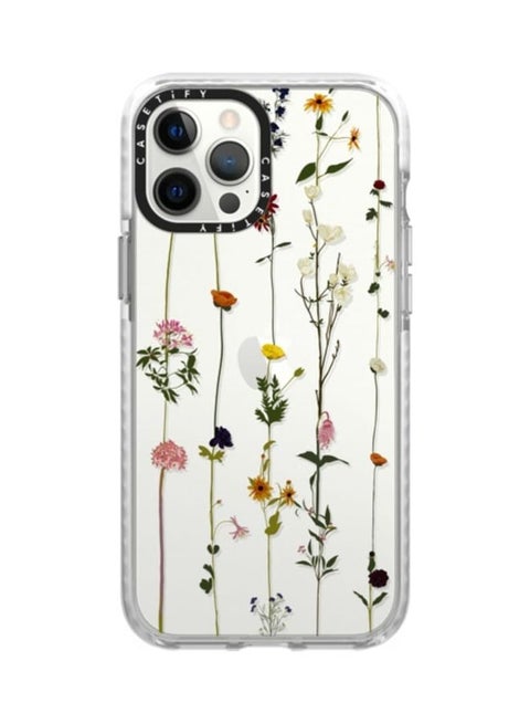 Protective Case Cover For Apple iPhone 12/12 Pro Floral