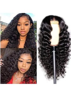 QTHAIR Replacement Curly Wig Black 18inch 