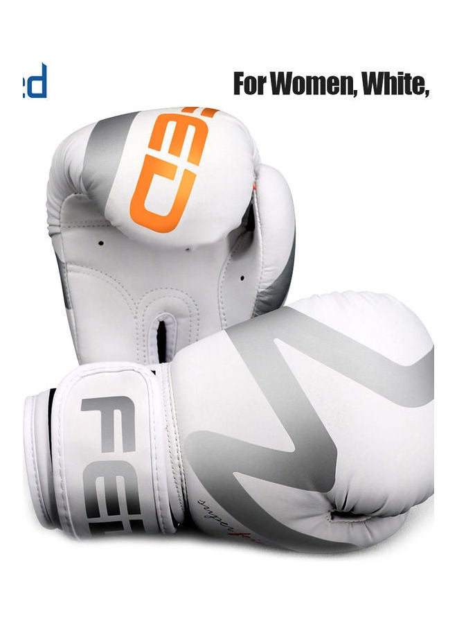 Fitness Boxing Gloves White  - Image 1