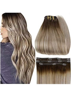 Full Shine Clip Hair Extension Blonde 14inch 