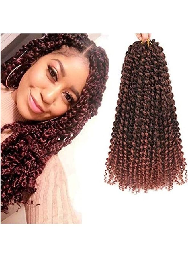Refined hair 6-Piece Twist Crochet Braided Hair Extension Set 