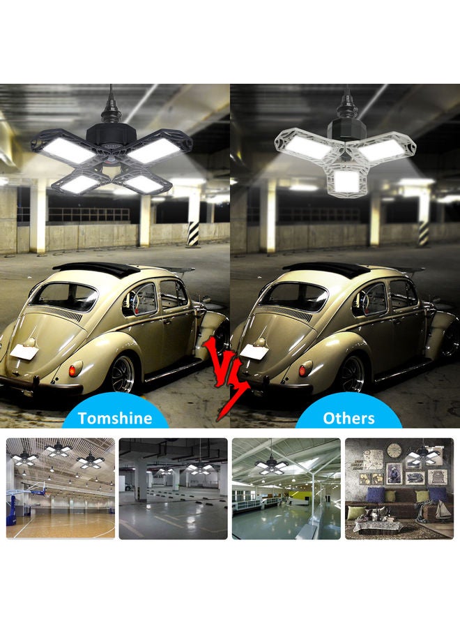 مصباح بإضاءة LED للمرآب أبيض 13.5x13.5x13.5سم - Image 2