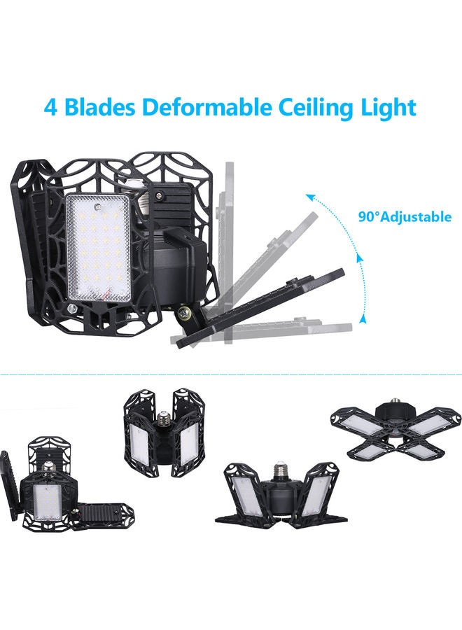 مصباح بإضاءة LED للمرآب أبيض 13.5x13.5x13.5سم - Image 4