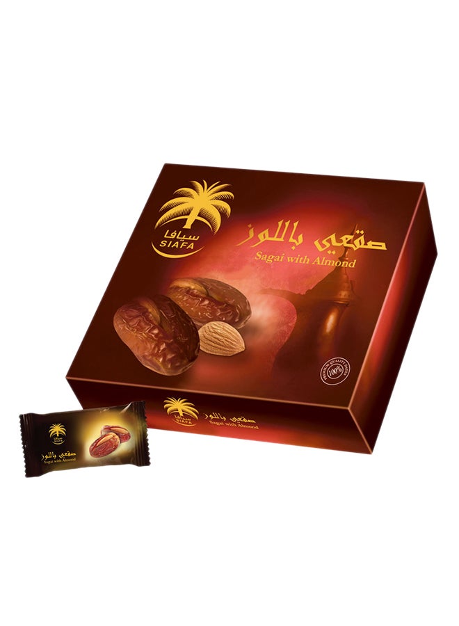 سيافا تمر صقعي باللوز 300جرام