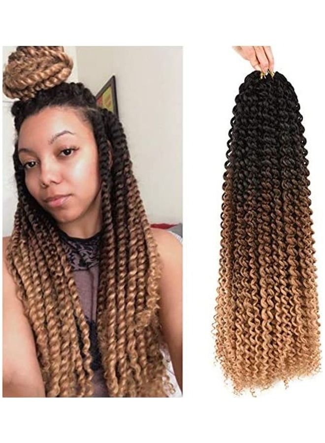Refined hair - 6-Piece  Twist Crochet Braided Hair Extension Set - Image 1