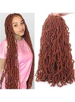 Leeven Crochet Hair Extensions Red 18inch 