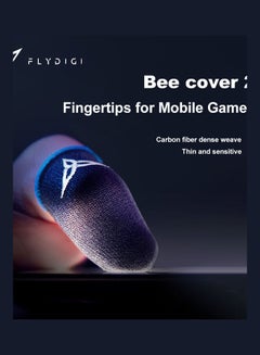 FlyDigi Pair Of Wisdom Bee Finger Mittens Blue  - Image 4
