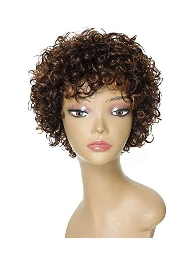 Short Length Curly Wig Brown 30inch - v1609242787/N43356410A_1