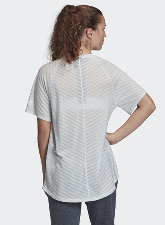 Adidas Burnout Graphic T-Shirt Sky Tint  - Image 2