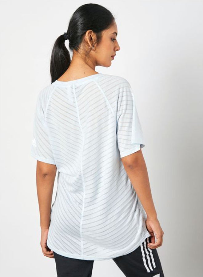 Adidas Burnout Graphic T-Shirt Sky Tint  - Image 5