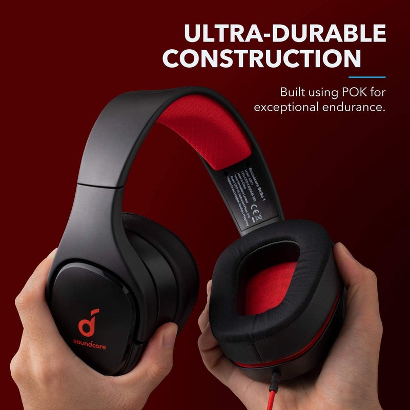 Anker - Soundcore Strike 1 Wired Over-Ear Gaming Headset With Microphone For PS4/PS5/XOne/XSeries/NSwitch/PC - Image 1