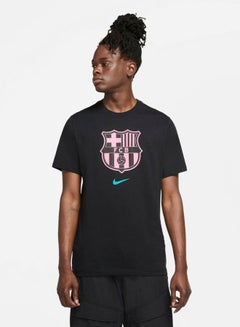 F.C Barcelona T-Shirt Black/Pink