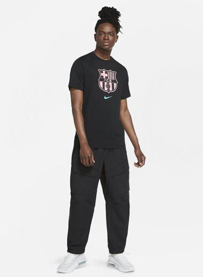 Nike - F.C Barcelona T-Shirt Black/Pink - Image 1