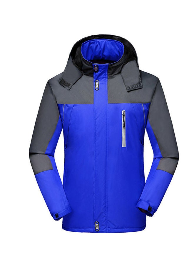 Windbreaker Waterproof Outdoor Jacket Blue/Black  - Image 5