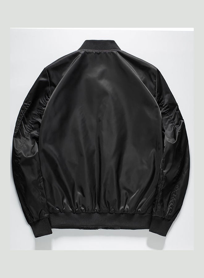 Winter Fashion Casual Jacket Black  - Image 3