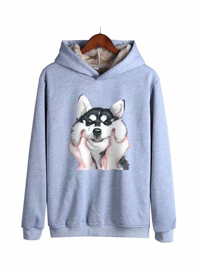 Generic - Autumn Winter Pullover Hooded Sweater Black - Image 1