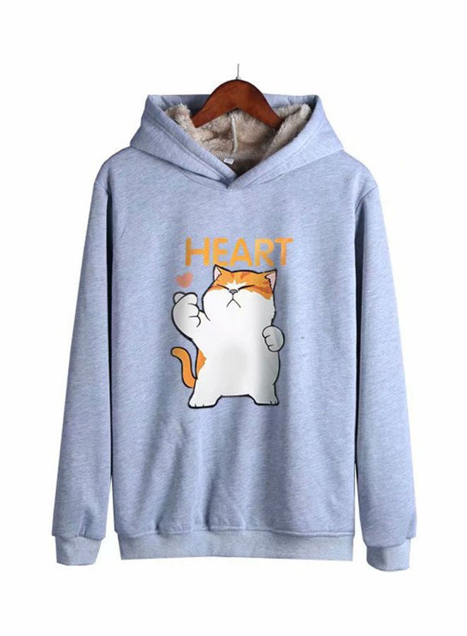 Generic - Autumn Winter Pullover Hooded Sweater Black - Image 1