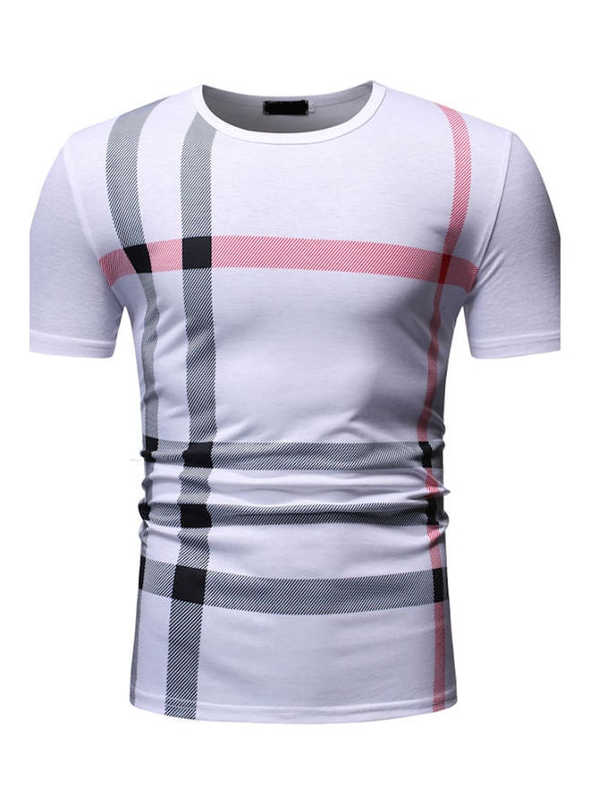 Striped T-Shirt White/Black  - Image 1