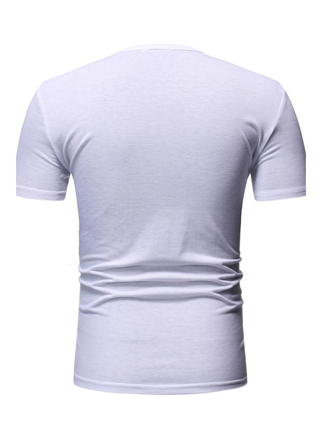 Striped T-Shirt White/Black  - Image 3