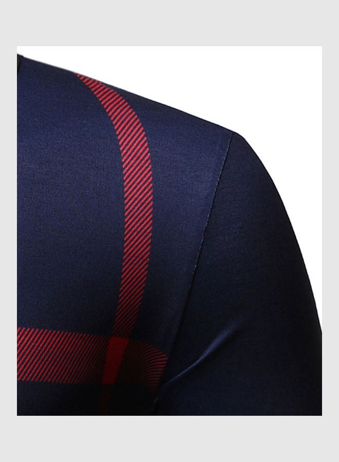 Striped T-Shirt Navy/White/Red - Image 5