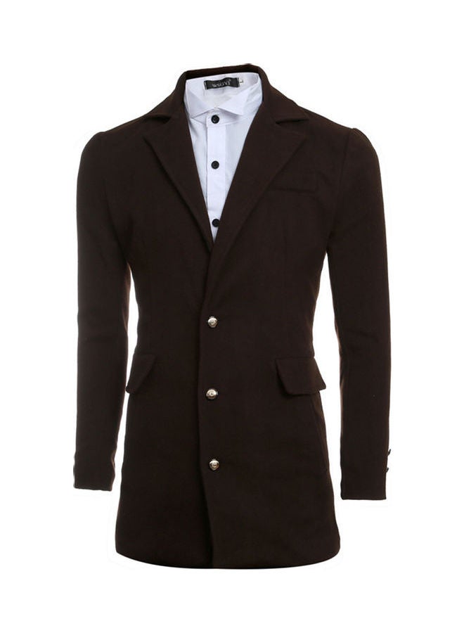 Generic - Woolen Coat Camel - Image 1