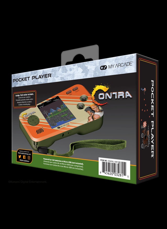 My Arcade - My Arcade Contra Pocket Player Game - Image 1