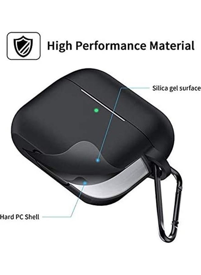 Generic - Protective Silicone Cover For Apple AirPods Pro Black - Image 1