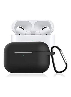 Generic Protective Silicone Cover For Apple AirPods Pro Black  - Image 4
