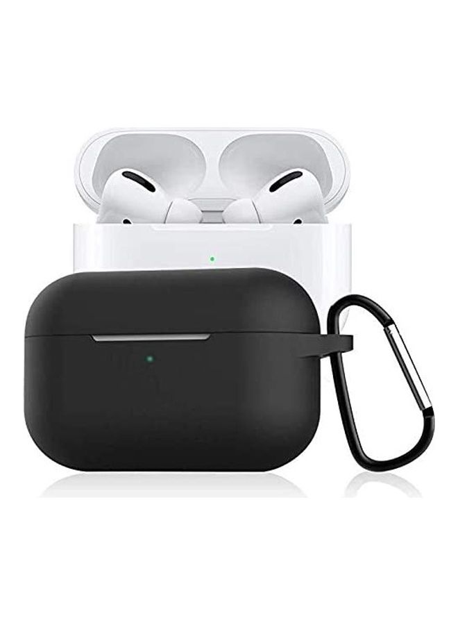 Generic - Protective Silicone Cover For Apple AirPods Pro Black - Image 1
