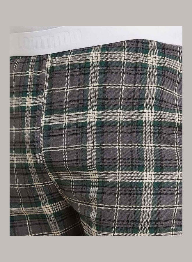 Cotton Brushed Checked Pyjama Multicolour - v1609264897/N43143295V_4