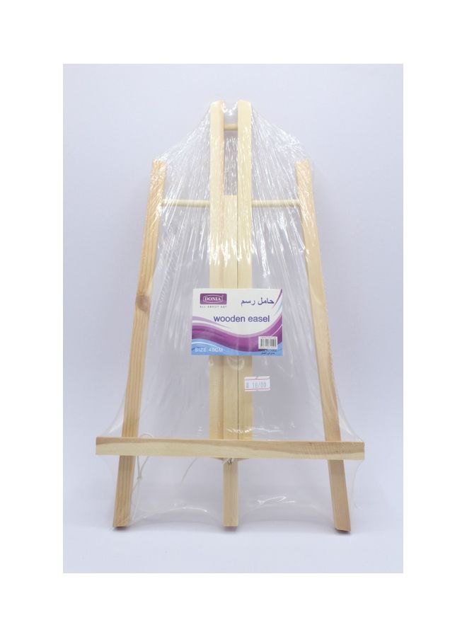 Donia Wooden Sketch Stand Easel Beige - Image 2