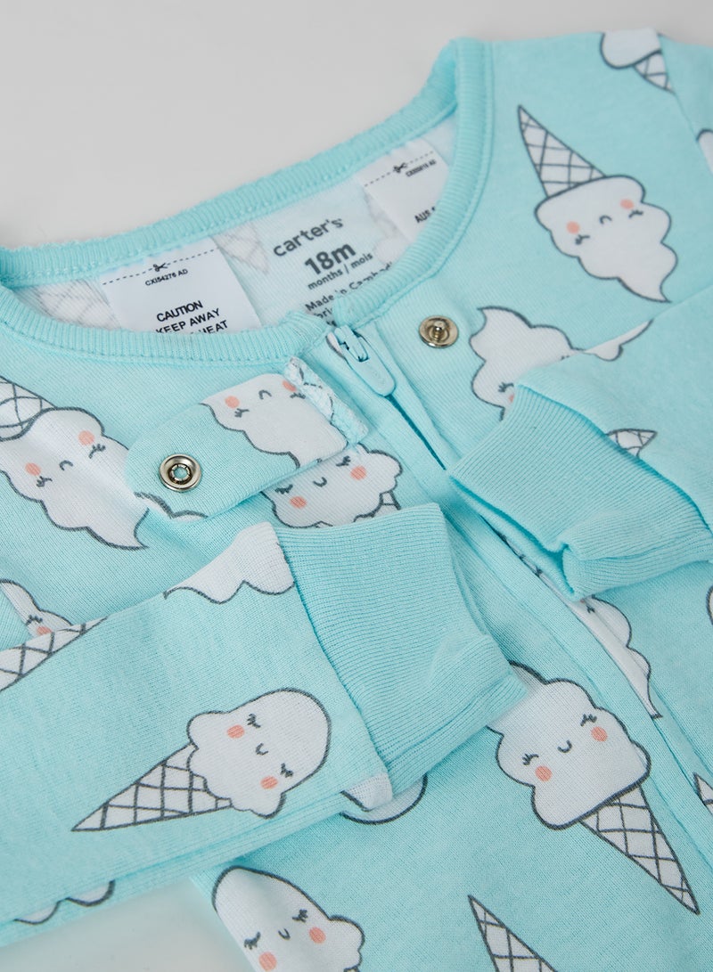 Baby Ice Cream Graphic Onesie Print - v1609308962/N41914562V_3