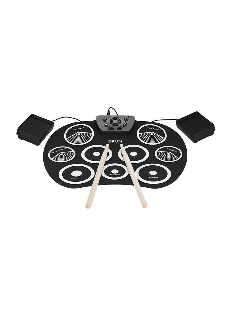 Generic - Portable Electronic Drum Set With Foot Pedals - Image 1