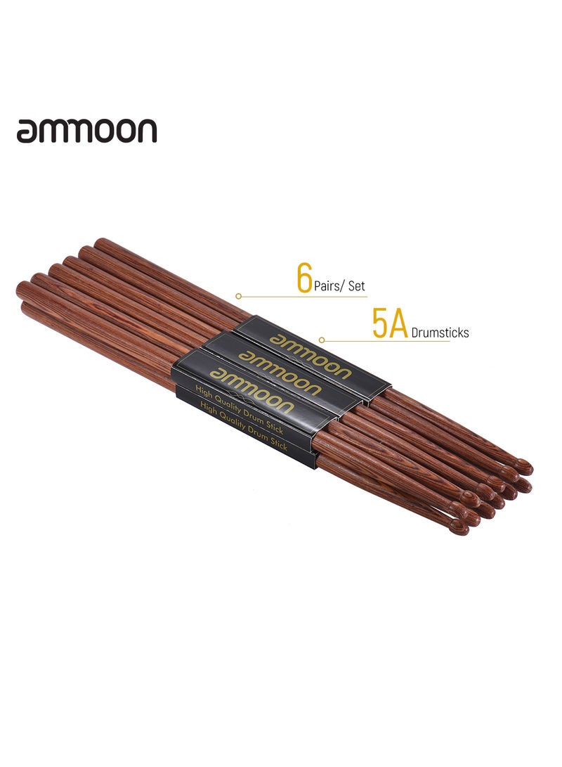 أمون طقم عصا طبل من 6 أزواج - Image 1