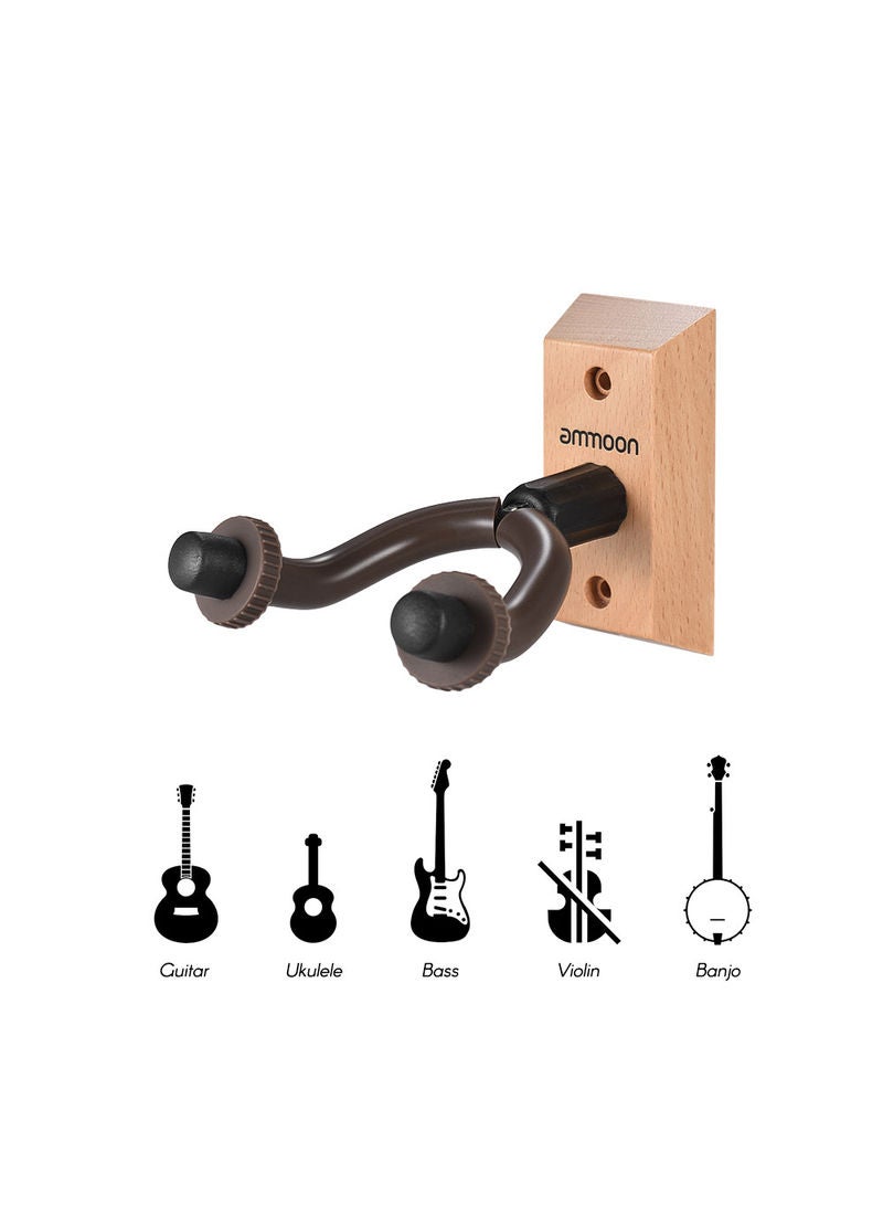 ammoon Wall Mount Holder For Guitar  - Image 4