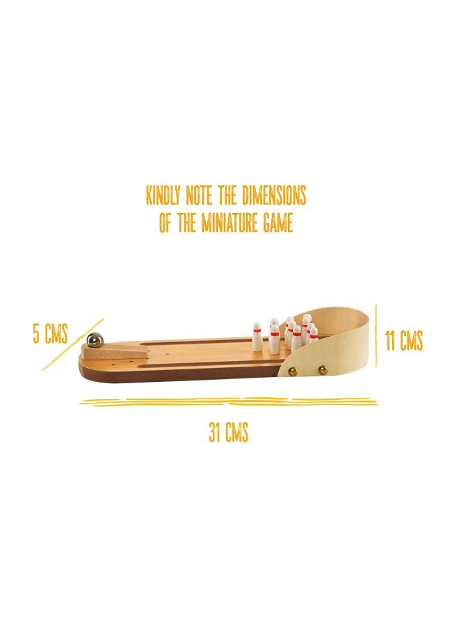 Beauenty Wooden Mini Bowling Game  - Image 2