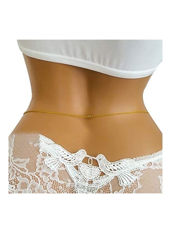 Generic Waist Body Beaded Belly Button Fashion Belt Chain  - Image 2