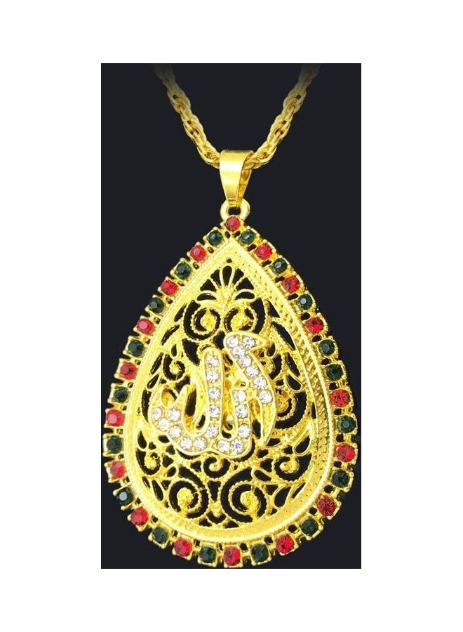 Islamic Symbol Tear Drop Necklace  - Image 2