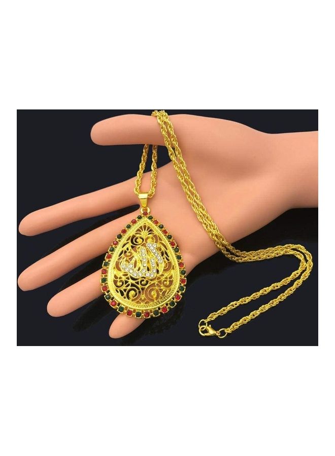 Islamic Symbol Tear Drop Necklace  - Image 3