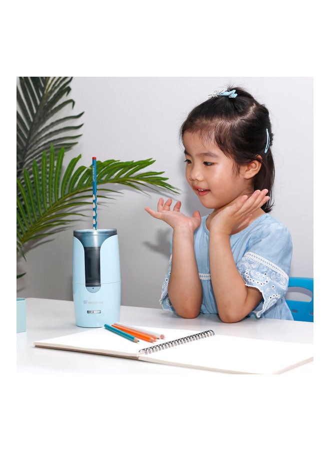 tenwin Electric Pencil Sharpener Blue - Image 4