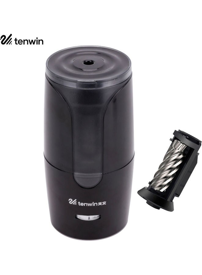 tenwin Electric Pencil Sharpener Black - Image 2