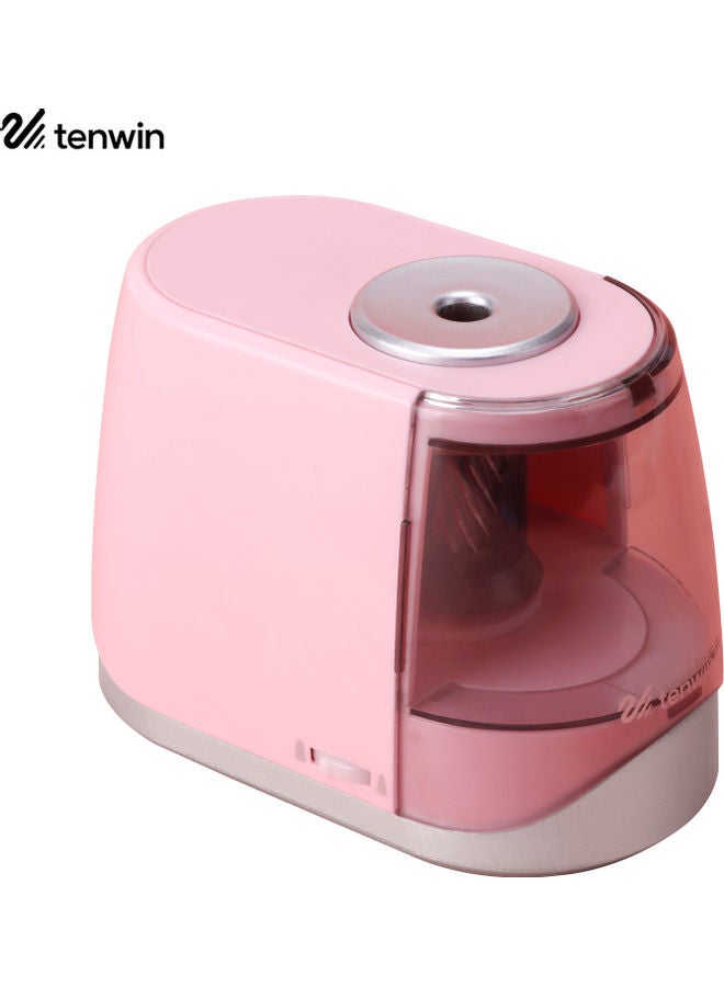 tenwin Electric Pencil Sharpener Pink - Image 2