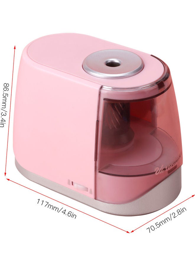 tenwin Electric Pencil Sharpener Pink - Image 4