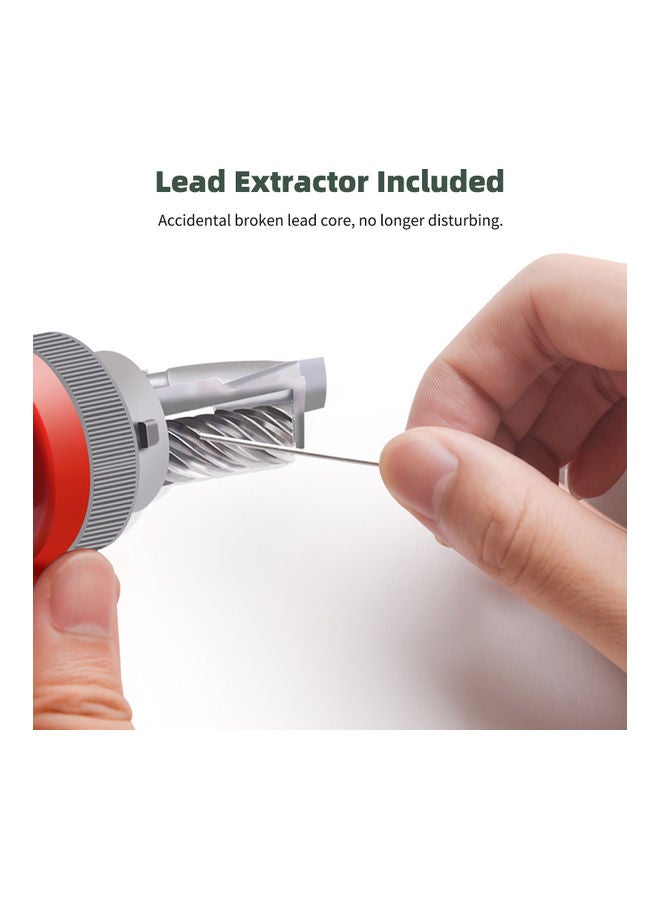 Manual Pencil Sharpener Red